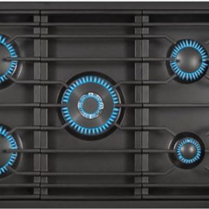 گاز صفحه ای فلش مونت لعابی مشکی نیک کالا مدل EGH-104