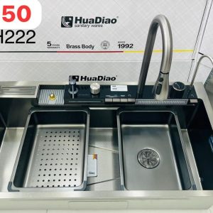 سینک آبشاری دودی 5 کلید Huadiao سایز 100 سانت
