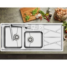 سینک فانتزی توکار میکس پلاس مدل 8041P45