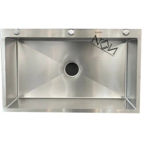 سینک باکسی H222 هوادیائو سایز 80 استیل