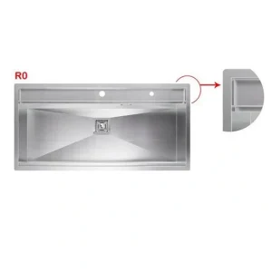 سینک ظرفشویی باکسی توکار اخوان مدل 352