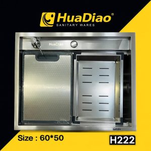 سینک باکسی H222 هوادیائو سایز 60 استیل