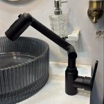 روشویی تلسکوپی مشکی