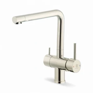 شیر ظرفشویی قهرمان تتراس دومنظوره کروم مات