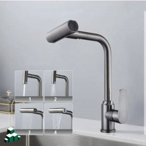 شیر ۴ حالته ظرفشویی با مصرف بهینه آب