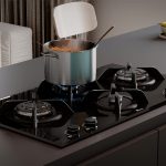 گاز صفحه ای بیمکث مشکی مدل 2502 G4